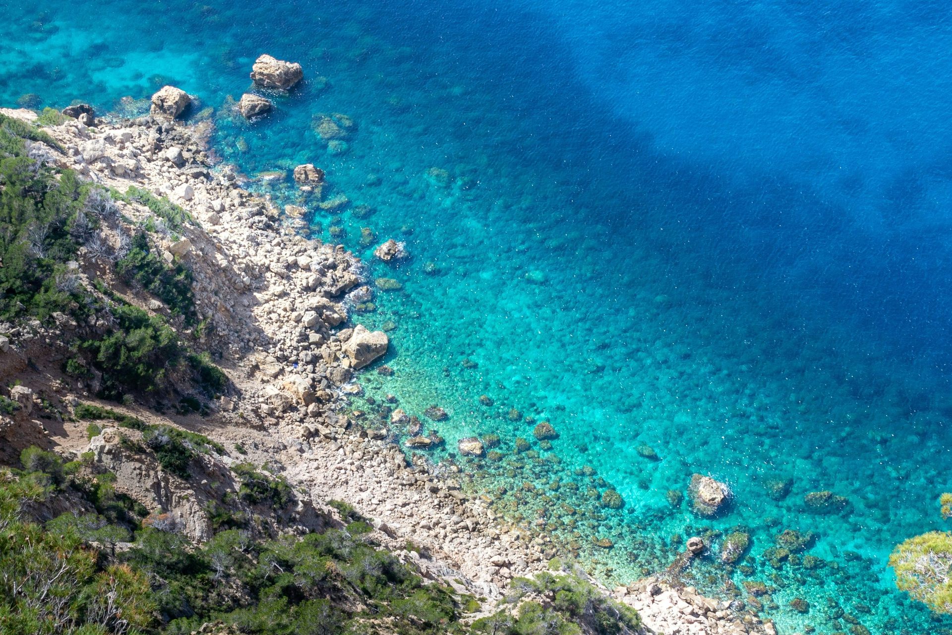 La Méditerranée vue du ciel